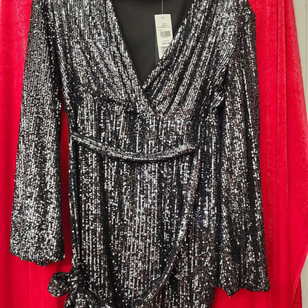 Bebe Elegant Black Evening Dress